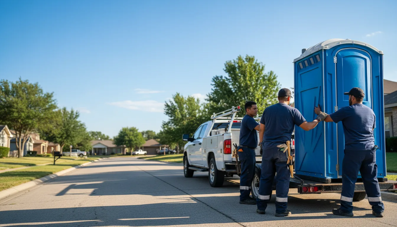 Portable Toilet Rental in Snyder, TX near me